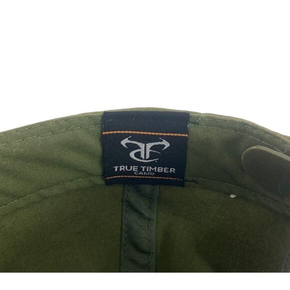 Black Rifle Coffee Company Patch Trucker Hat Olive Green Snapback Cap Tru Timber - Picture 9 of 9